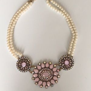 Pearl statement necklace